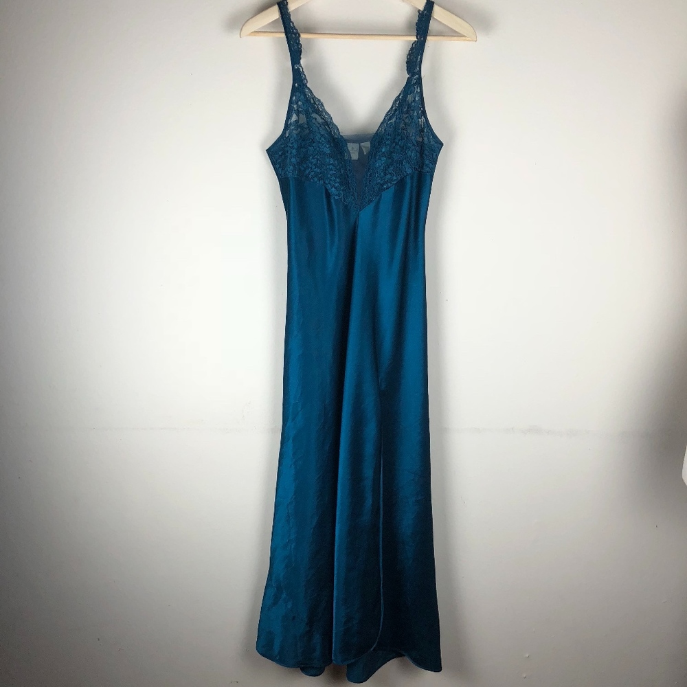 Victoria's Secret Teal Chemise